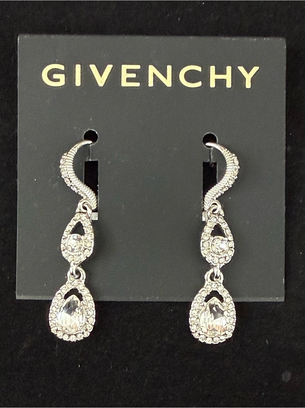 Givenchy Crystal Earrings